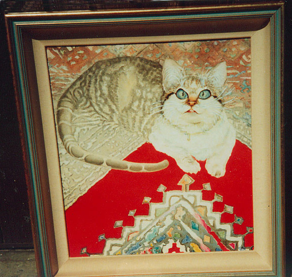 Portrait of cat