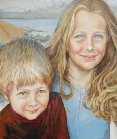 portrait of Tom and Madelaine-Rose MacLulich